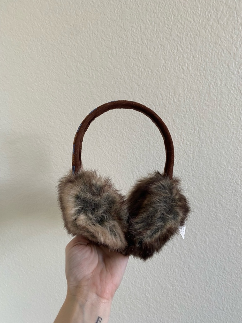 Anthropologie Faux Fur Earmuffs